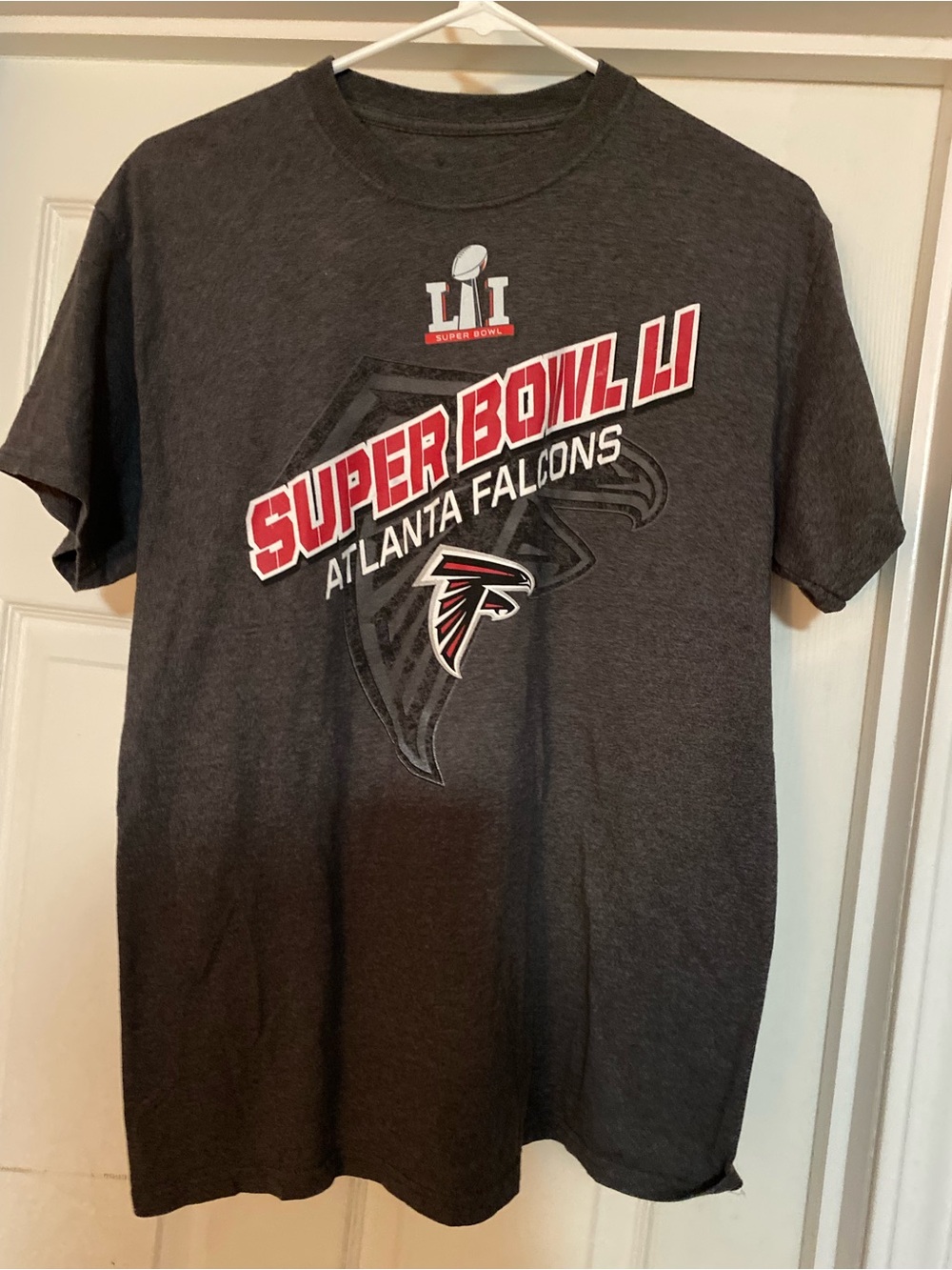 Atlanta Falcons Super Bowl LI Graphic Tee - Charcoal